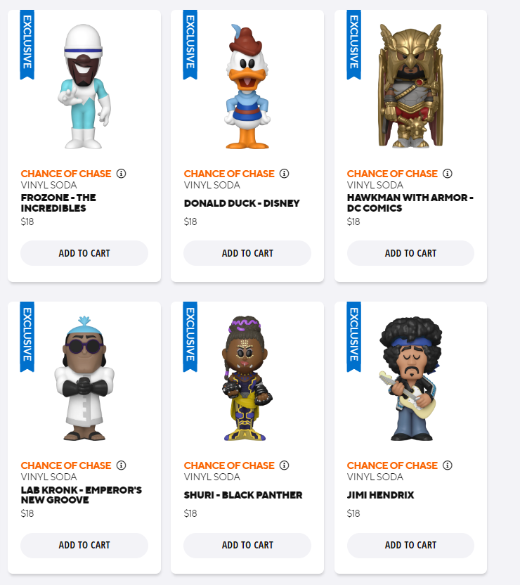 professorjosh's tweet image. Ouch! Price Increase Starts Now on Funko Shop! @originalfunko raises the price of exclusive con Funko Sodas that have been for sale since late 2022 to $18! These will continue to sit on the site for a while I&apos;m guessing! 

Thoughts @TopPopsYT @DisTrackers?

#funkosoda #funkoshop