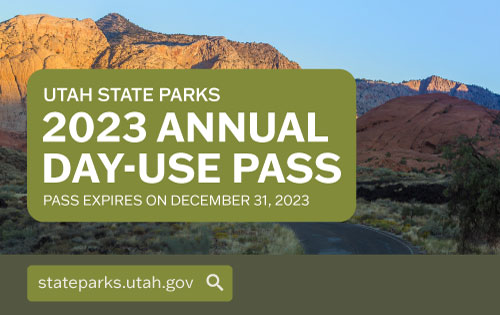 Several types of State Parks passes are available for the 2023 season. Learn more at stateparks.utah.gov/resources/pass…