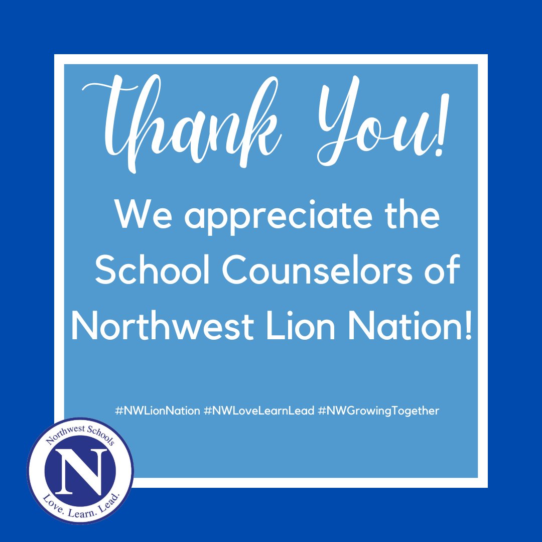 Northwest RI Schools on Twitter "Today is School Counselor