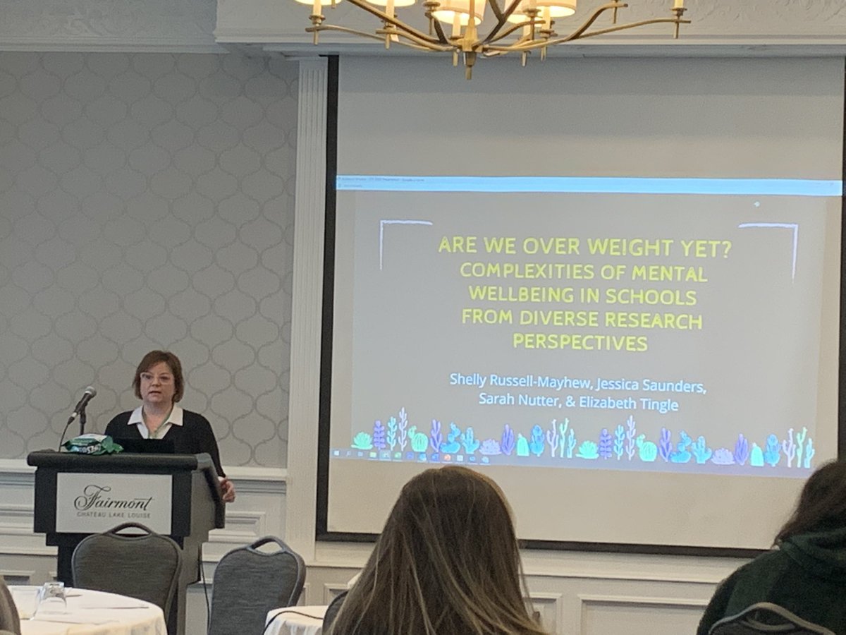 How do we help students learn to live in and honour their body?  Weight is not a proxy for health @UCalgaryEduc Dr Shelly Russel-Mayhew @EverActiveAB @albertaHPEC @SSHRC_CRSH #bodyimagelab #weightneutral #bodypositive #shapingourfuture