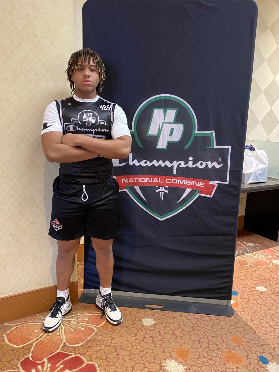 Born ready! Thanks for the invite <a href="/GHoward_Scout/">Gary Howard -Scout</a> <a href="/NPCoachJeff/">Jeff@nationalpreps.com</a> <a href="/ChampionUSA/">CHAMPION</a> <a href="/NPShowcases/">National Preps Showcases</a>
<a href="/Gatorade/">Gatorade</a> <a href="/TopPreps/">College Coaches / Scouts / College Recruiters</a> <a href="/RivalsCamp/">Rivals Camp Series</a> <a href="/RivalsFriedman/">Adam Friedman</a> <a href="/247fbrecruiting/">Football Recruiting</a> <a href="/247Sports/">247Sports</a> <a href="/NCHSBlueSheet/">North Carolina HS Football Recruiting Blue Sheet</a> <a href="/blitz_nc/">NC HIGH SCHOOL FOOTBALL RECRUITING</a> <a href="/NC_MaxPreps/">North Carolina MaxPreps</a> <a href="/Coach__Roy_Tesh/">Roy Tesh</a> <a href="/coachdaoust/">Tim Daoust</a> @ECUCoachHouston ⁦<a href="/ECUPiratesFB/">ECU Football</a>⁩