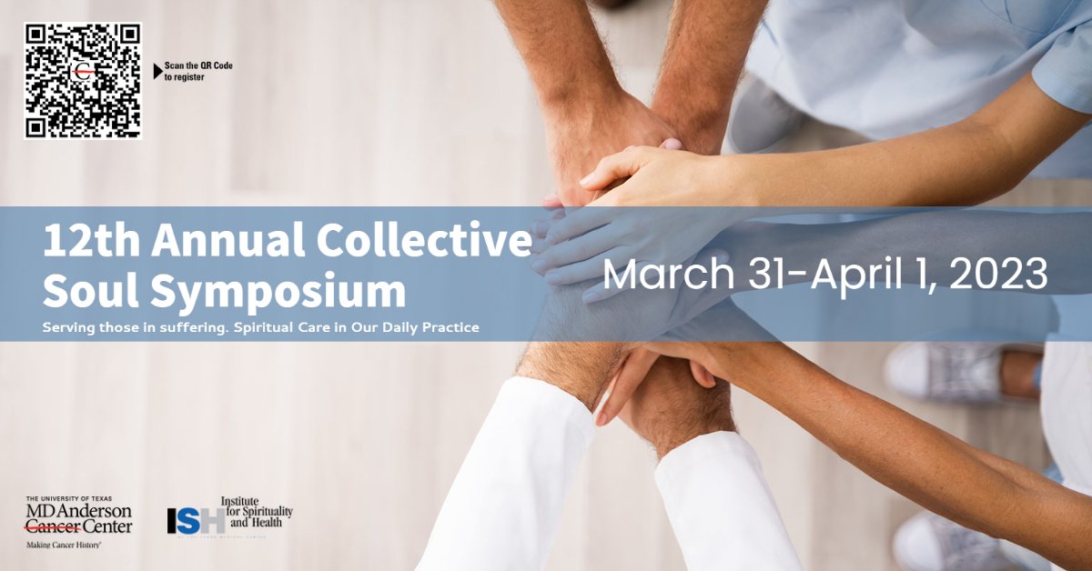 I’ll be serving as a guest speaker @Twelfth Annual Collective Soul Symposium on March 31-April 1, 2023, sharing research findings and how it applies to: Documenting our Spiritual Care encounter. What Kind of Chaplain Progress Note Do You Prefer? #hapc spiritualityandhealth.org/events/collect…