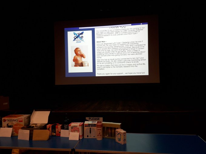 leaningreen's tweet photo. Well done to @JdrfMike and Chloe for organising the quiz tonight to raise funds for @JDRFUK and thanks to everyone who came along and bought lots of raffle tickets! Nearly £800 raised #diabetes #T1D #FundraisingFriday https://t.co/qQ4GuTnoJW