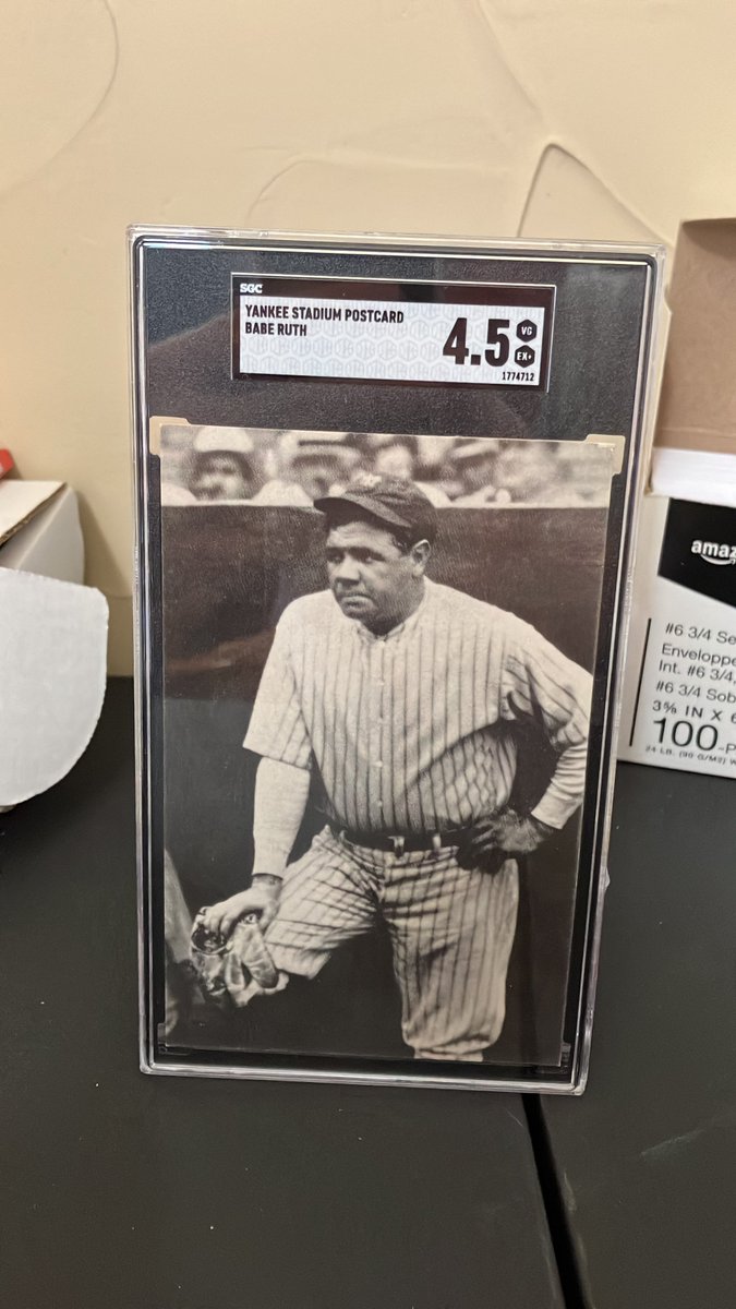 Incredible Lot of Yankee Stadium Post Cards!

Each one you buy gets you an entry to win the Ruth 4.5 for free!

Jackie 7 $475
Jackie 4.5 $225
Willie/Mickey 6 $250
Koufax 7 $230
Dimaggio 5 $160
Dimaggio 2 $100
Ruth 6.5 $700
Gehrig 6.5 $300

<a href="/gfgcom/">Dave's Vintage Baseball Cards</a> <a href="/jtteaxasaggie/">Jeff</a> <a href="/RyansCardssLLC/">JoinMyDiscordToday</a>