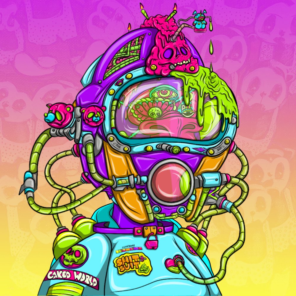 mikee999mufc's tweet photo. @CakeNygard @CakedApes @BoredApeYC @CakedWorld @yugalabs Ready for the sewers 💩🍰🔥🔥
Thanks for the #ShitSuit 🤣🖤 https://t.co/AfPFIeZipG