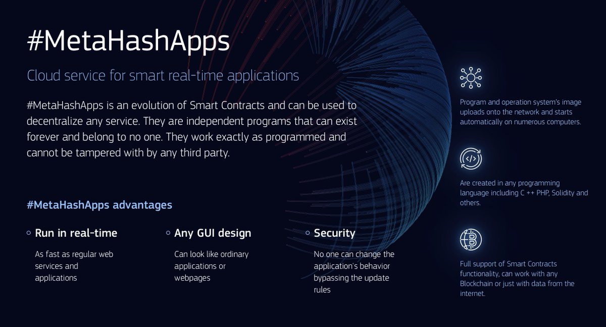 karelxfi's tweet photo. 7/16 #MetaApps is a platform for decentralized applications, with nodes on the network providing resources and financial incentives. Developers can create and publish dApps, with approval decided by network members through voting. https://t.co/zfxbSxxjQ3