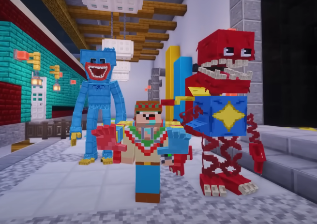 silviogamer's tweet photo. Ya vieron el video que hice de Project Playtime en Minecraft? Me gusto mucho el resultado 👀 https://t.co/N9CkDpY3tb