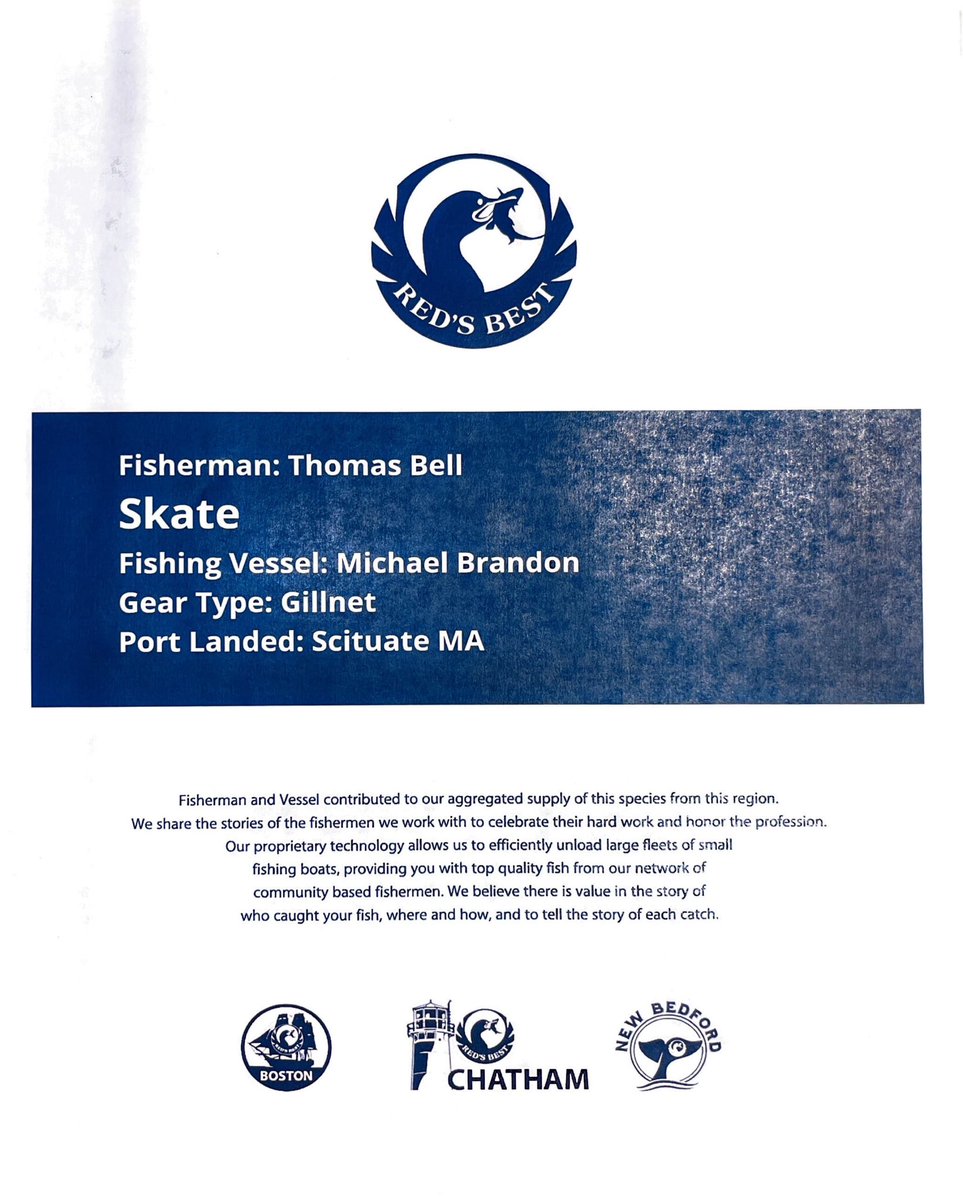 ClarkDining's tweet image. Come try locally caught skate from Scituate, MA with curry masala at Chef’s Table tonight!