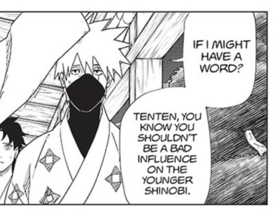 HAHAHAHA RIP Kakashi this generation never lets him rest 