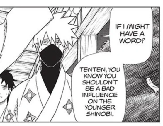 HAHAHAHA RIP Kakashi this generation never lets him rest 