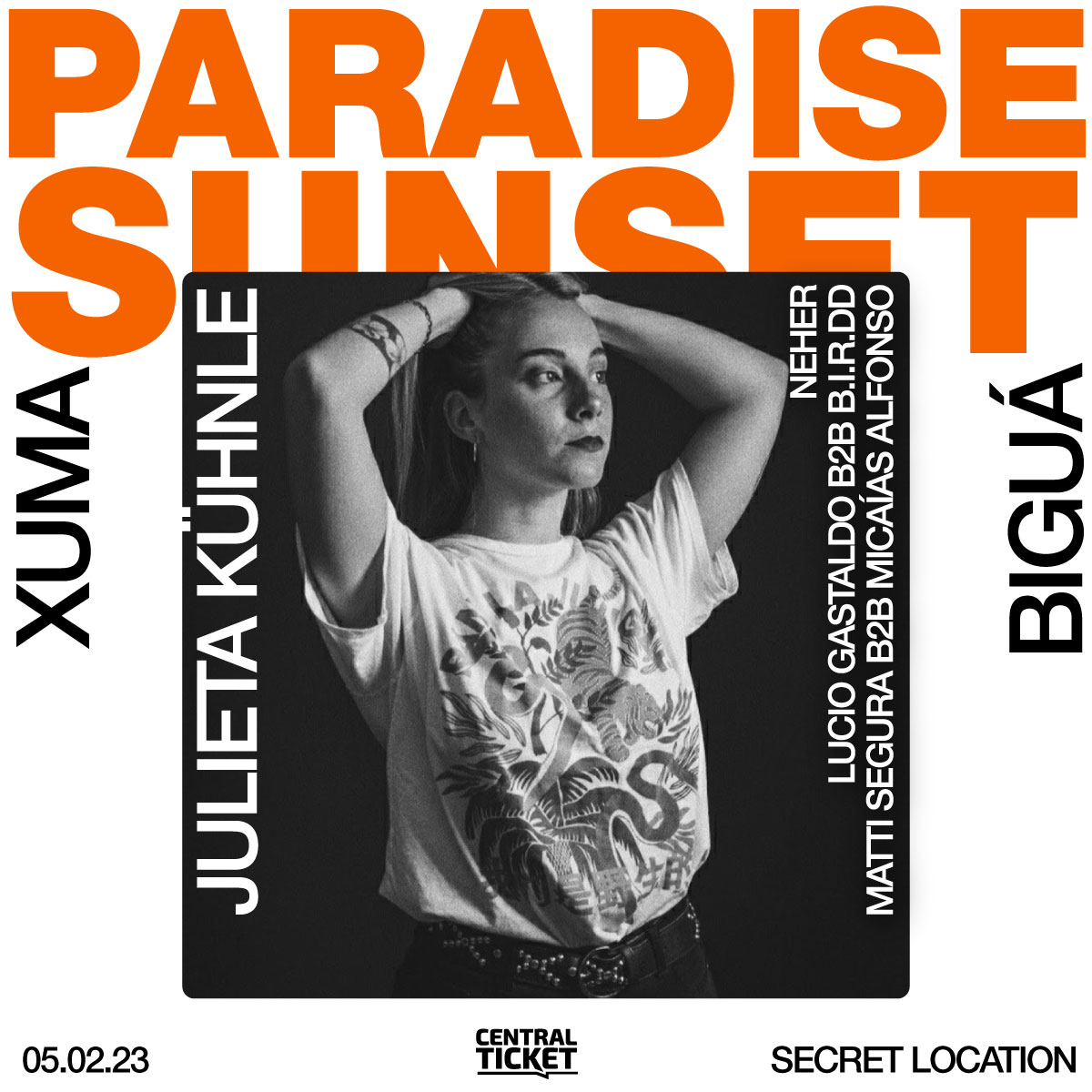 Xuma powered by #CentralTicket⚡️

Llega la segunda edición de Paradise Sunset, una fiesta mágica a orillas del hermoso Río Atuel. Un paisaje único y una atmósfera de fantasía.

La cita es este 5 de febrero en Mendoza. ¡Nos encontramos ahí! 

Tickets 📲 centralticket.net/event/273