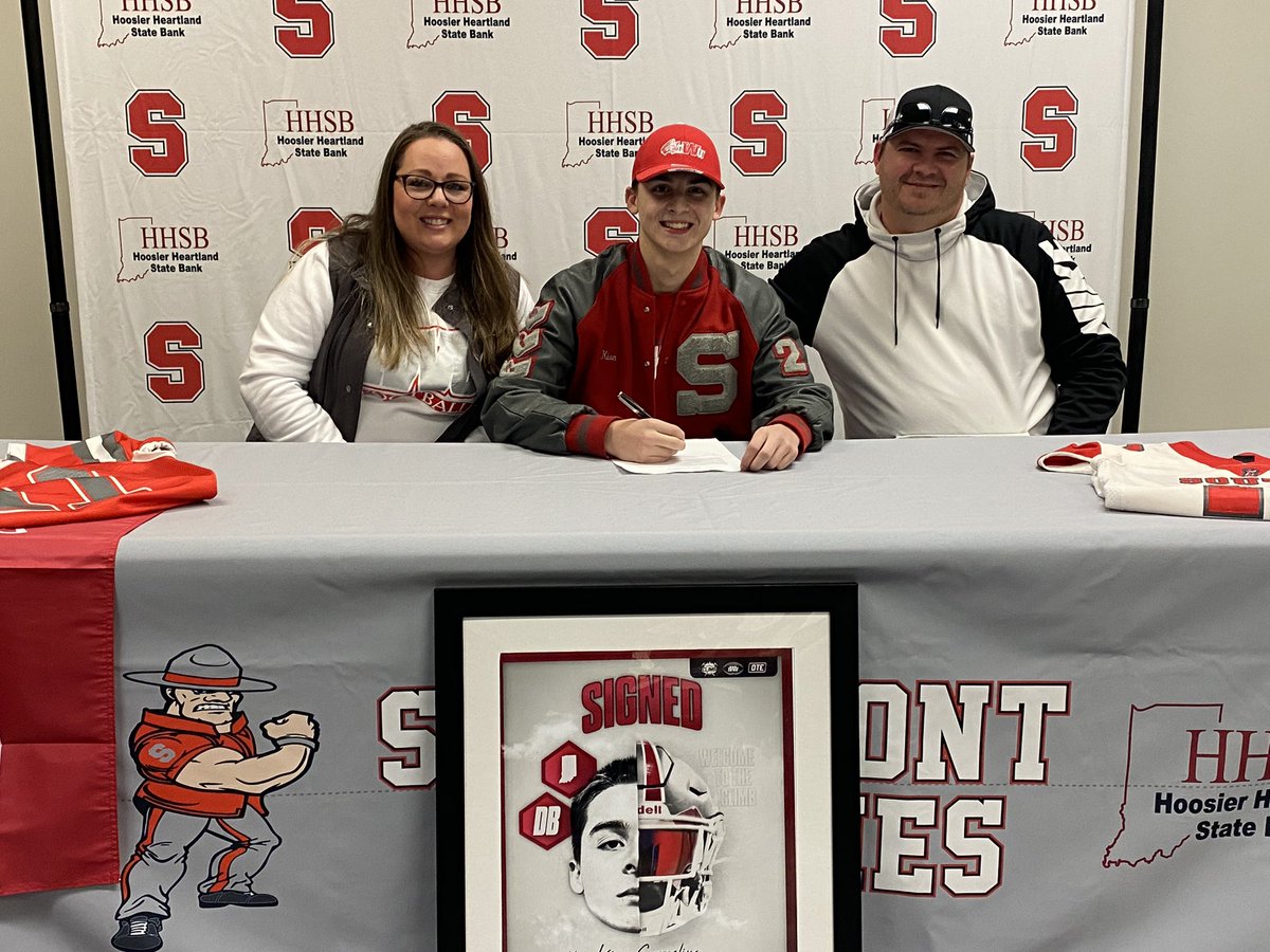 Congrats to <a href="/SMFBMounties/">SHS Football</a> <a href="/CorneliusKion/">Kion Cornelius</a> who will continue his football career at Indiana Wesleyan!