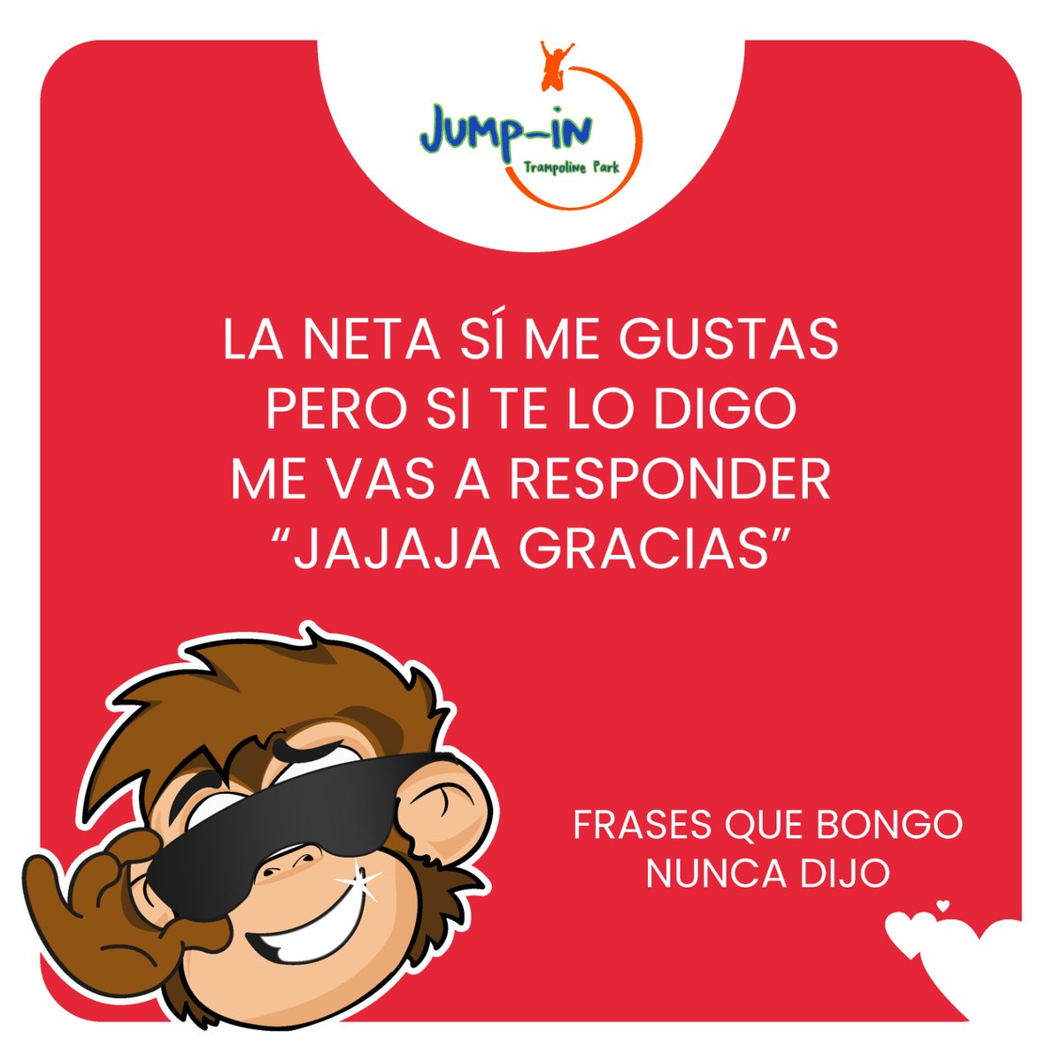 jumpin_mx's tweet photo. Cualquier parecido con las respuestas para eventos o reservaciones es mera coincidencia 😅

#Primertrampolinepark #DiversiónEnMovimiento #expertosndiversión #frasesquebongonuncadijo https://t.co/1FXUu7nZwe