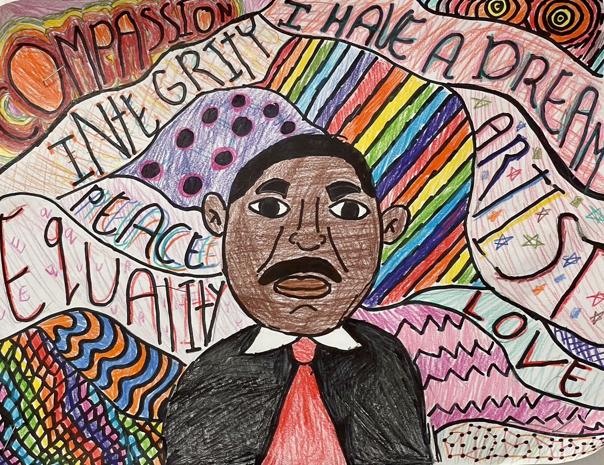 MontereyStorm's tweet photo. Check out these images created by @MontereyStorm students to share concepts they associate with their recent learning about Civil Rights &amp; Martin Luther King Jr.
#BlackHistoryMonth 
@sd61schools https://t.co/EzPLNhJ0uB