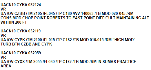 RyanVoutilainen's tweet photo. Checking out the #PIREPS (pilot reports) -- Lots of reports of high-end moderate #turbulence over Metro #Vancouver #BC https://t.co/7TMR4AeRcc