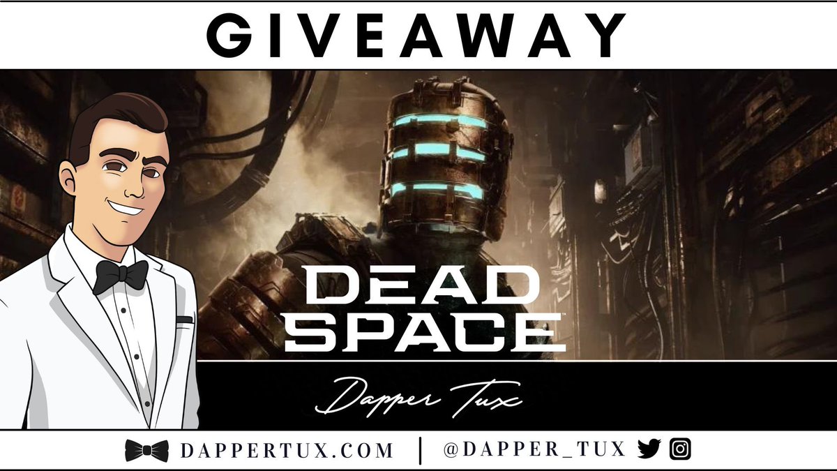 Dapper_Tux's tweet image. I’m giving away a copy of Dead Space for the #PS5 🎮

Here’s how to win 🏆 

1.Follow🤵🏻
2.RT + Like 🔁❤️
3.Tag a friend 👥

🗓️Draw 2/6/2023 

BONUS: 2x chances on Insta: bit.ly/2KXR0aO 

#freecodefridaycontest #PlayStation #DeadSpaceRemake
