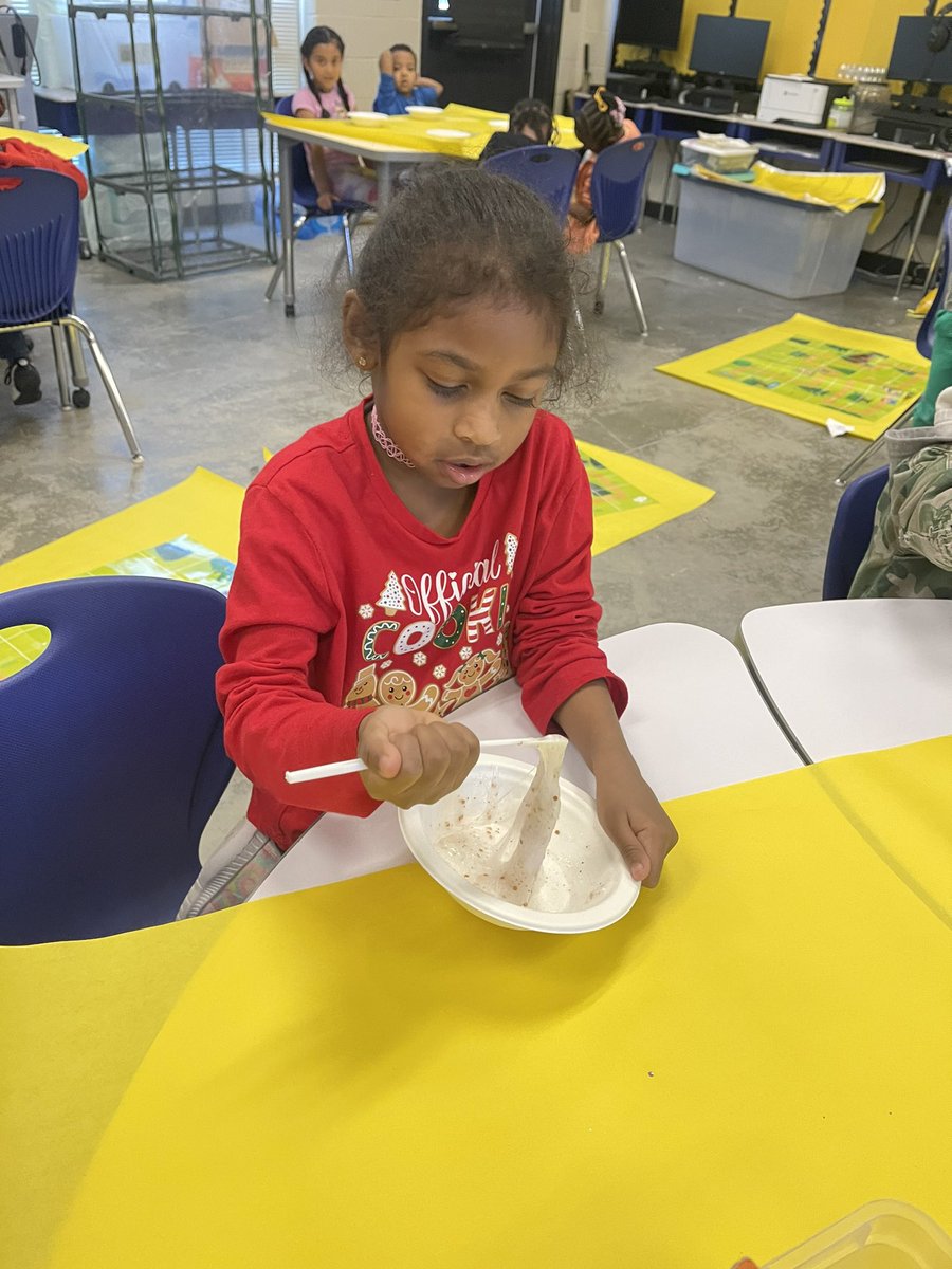 mjacksonscholar's tweet photo. I use a punch card system for behavior in STEM!!! This sweet Kinder class is my first class to win a reward!!! We had a glitter slime party!!! They were all smiles, I was worn out in the other hand!!! Fun times though! Way to go Ms. Pritchard class!! #positiverewards @STEMcobb https://t.co/wA0YIacuxq