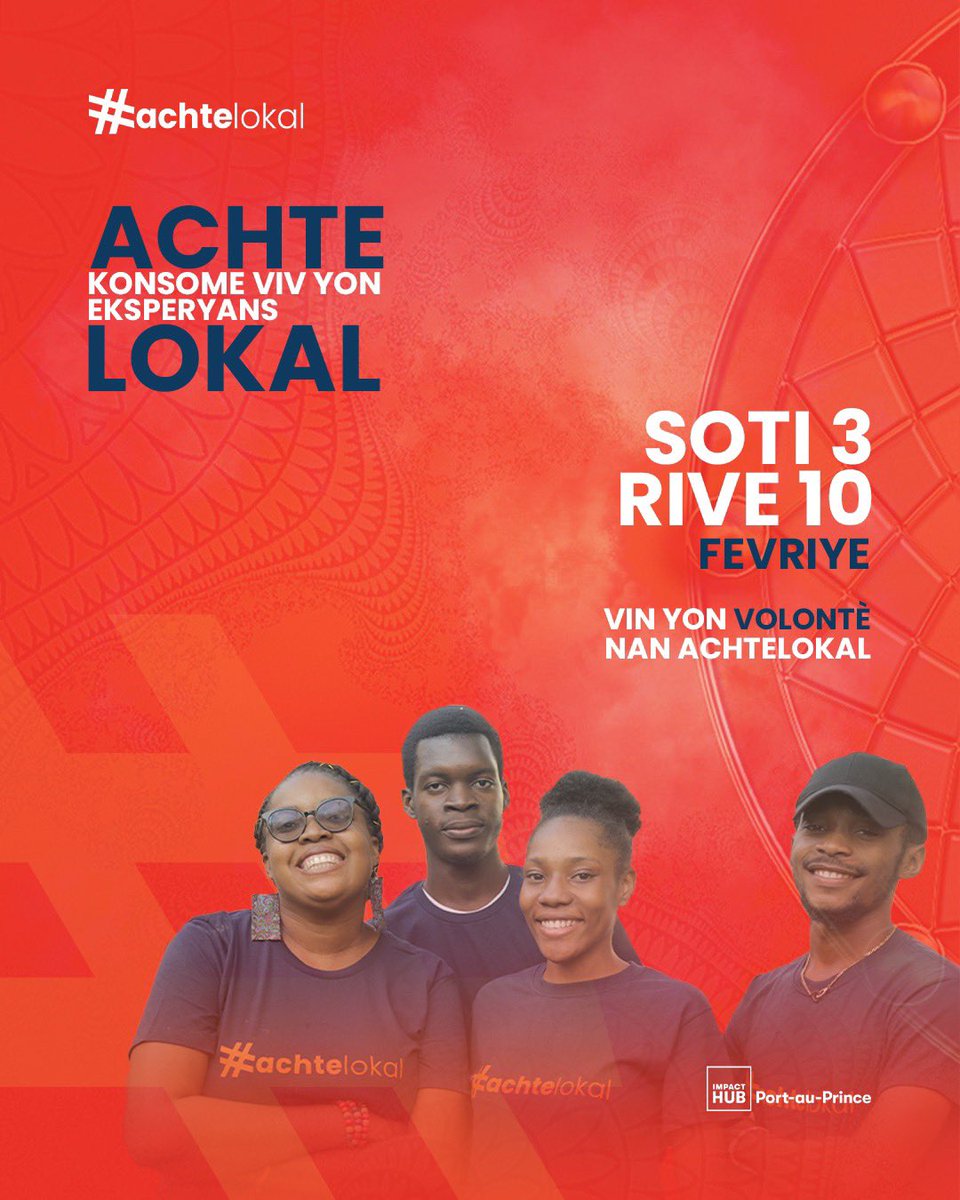 Anons Pou Volontarya nan #achtelokal  

Ranpli lyen fòm Sa Pou 

docs.google.com/forms/d/1F8LEi…