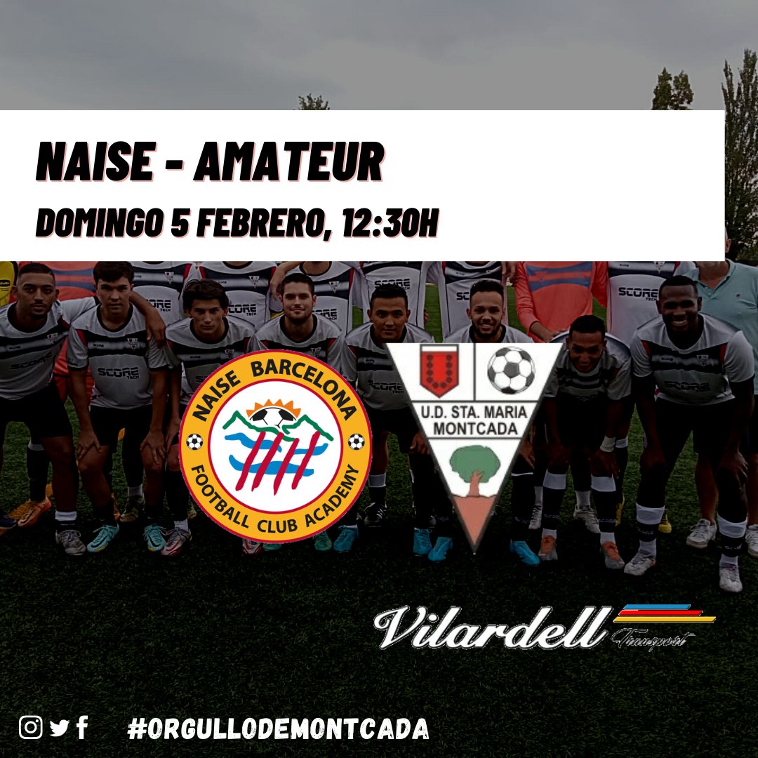 Transports Vilardell patrocina nuestro partido de este fin de semana. 

#orgullodeMontcada