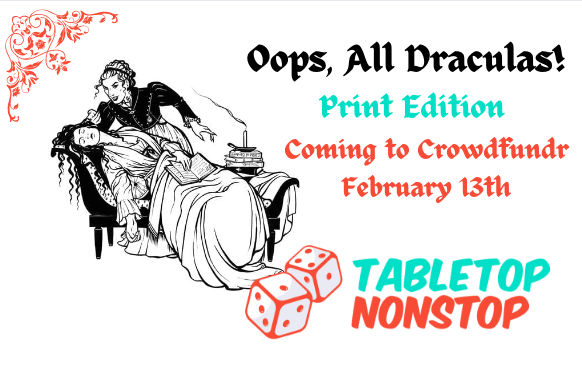 Unseelie_Jess's tweet photo. It's time for another art reveal! This time featuring art by @NatasaIlincic 
Oops, All Draculas! print edition is coming to @Crowdfundr next week! 
https://t.co/qOi9Dioazt https://t.co/CWvt5LRMe8