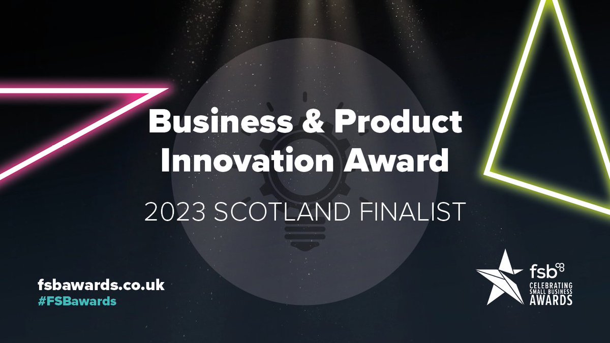 Yay we have been shortlisted for the FSB Celebrating Small Business Awards in Scotland.  #FSBawards 

Winners announced on 8th March 🏆 at a posh do in Glasgow.

Good luck to all the finalists and fingers crossed for a win 🤞