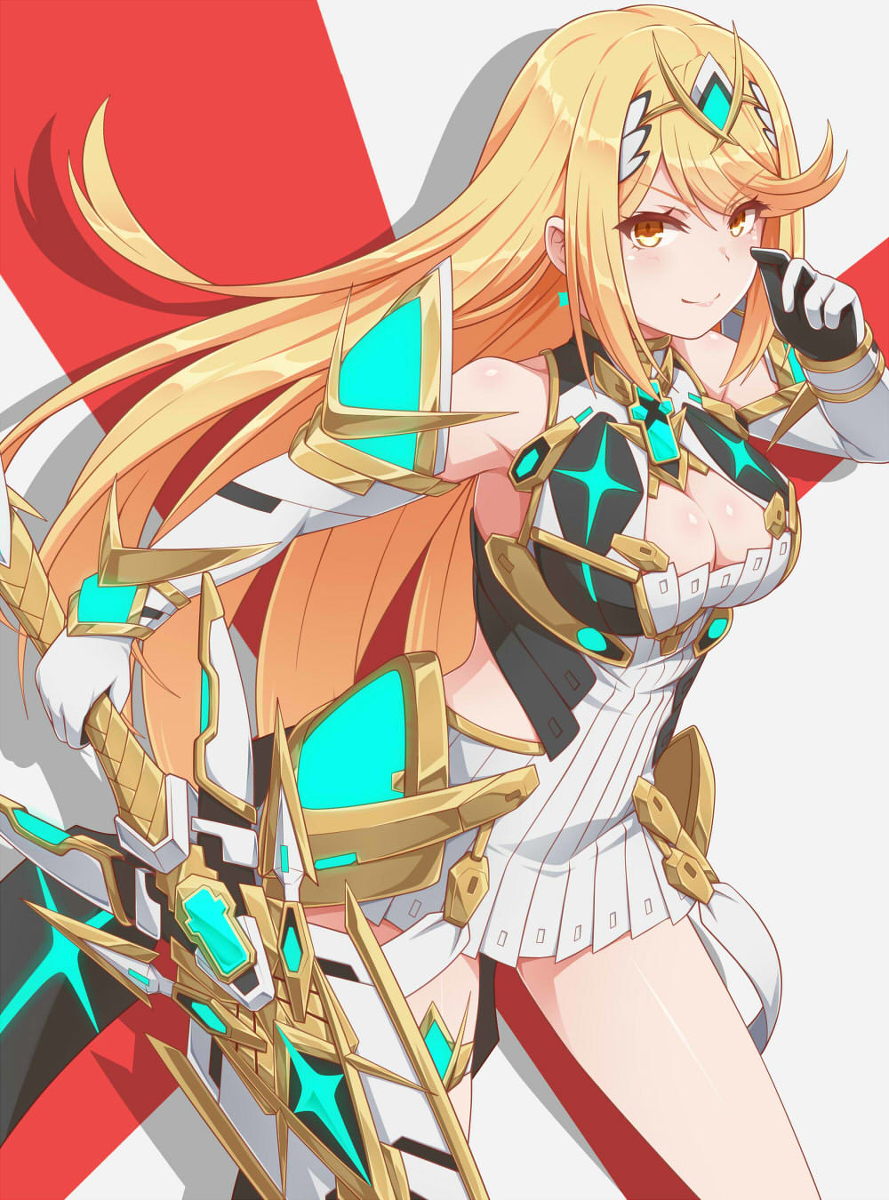 ヒカリ(ゼノブレイド2) 「アミーボホスィ_(:3 」∠)_完成ver