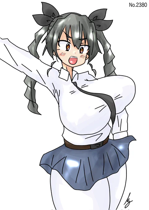 [隆起だ!アンチョビ]#1日1ドゥーチェ 