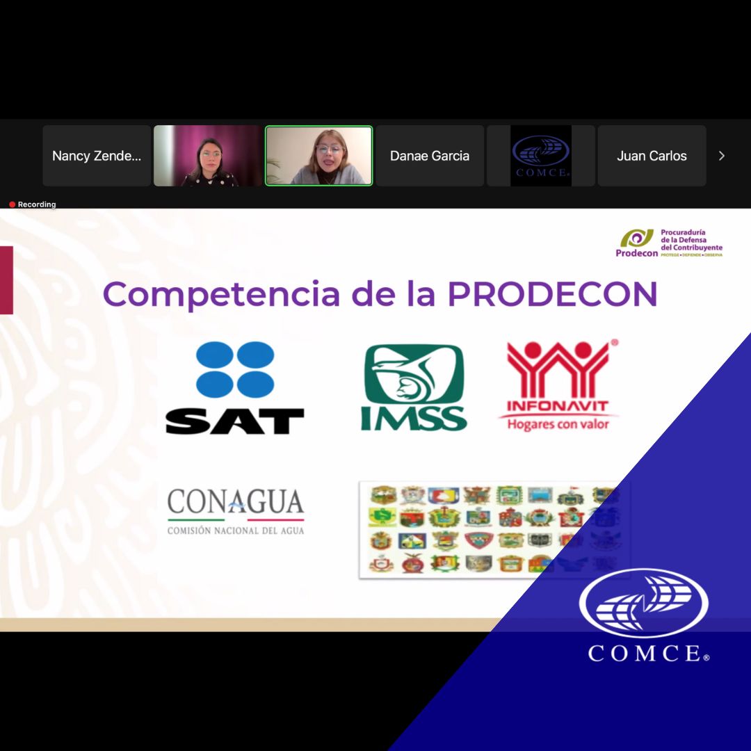 ComceMichoacan's tweet photo. Hoy llevamos a cabo el taller “Defensa del Contribuyente” con asociados del COMCE , sesión impartida por la Dra. Liz Marisol Goméz delegada Federal PRODECON Michoacán.
#SomosCOMCE
#comcemich
#PRODECON https://t.co/CcbkcKW7yP