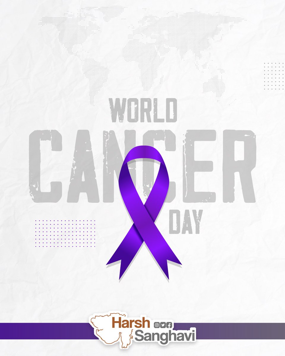 sanghaviharsh's tweet photo. "न रुकेंगे, न झुकेंगे,
कैंसर को हरा के रहेंगे"

#WorldCancerDay https://t.co/y4eDXPY10c