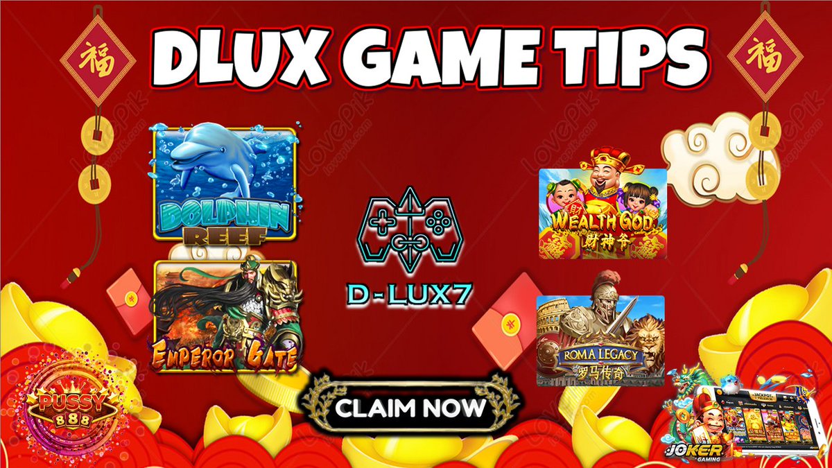 Dlux7Drive's tweet photo. 🎮*D-LUX7 HIGH CHANCE WIN GAME TIPS*🎮

🎮 PUSSY888 🎮
🔥 DOLPHIN REEF 🔥
🔥 EMPERROR GATE🔥

🎮 JOKER 🎮
🔥 WEALTH GOD 🔥
🔥 ROMA LEGACY🔥
===============

🔹WELCOME BONUS 177%
🔹DAILY BONUS 30%
🔹UNLIMITED BONUS 10%
🔹DAILY AUTO REBATE 5%-10%
🔹REFERRAL BONUS 77% https://t.co/nk6HwG8yX3