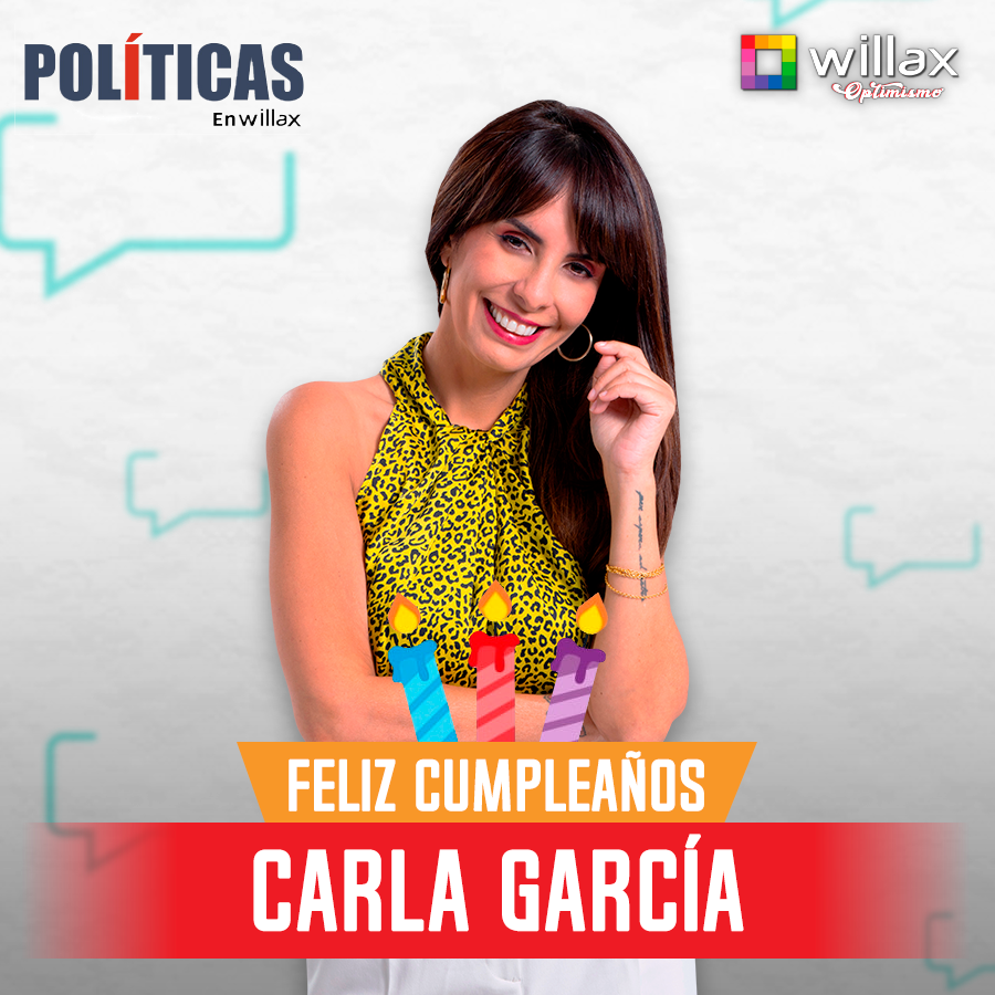willaxtv's tweet photo. ¡FELIZ CUMPLEAÑOS, CARLA! 🥳🎉
El día de hoy, la familia de Willax Televisión quiere enviar un gran saludo de cumpleaños a nuestra querida @esquinabaja. ¡Felicidades y éxitos! https://t.co/LsgTIeK181