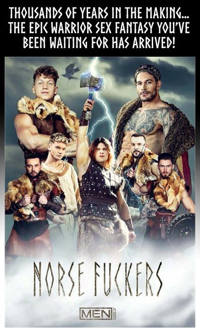 The warrior sex fantasy you've been waiting for has arrived! @CraigMarksXXX @FelixFoxXXX @ItsDeanYoung