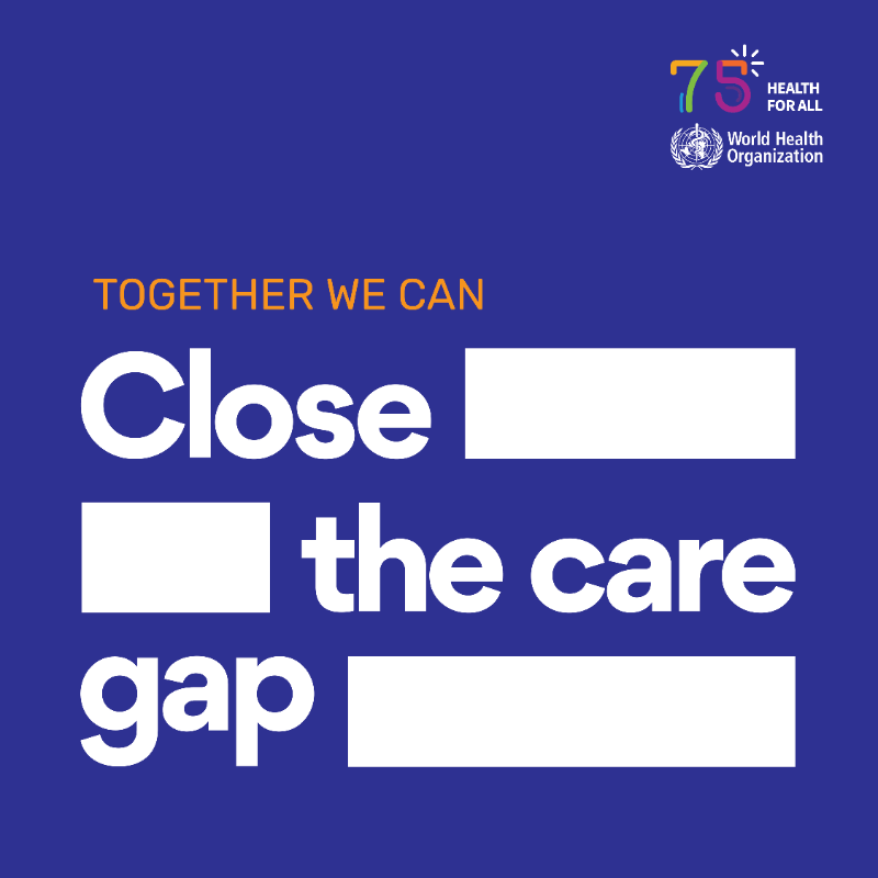 WHO's tweet photo. Today is #WorldCancerDay 

Few diseases reflect global inequities as starkly as #BreastCancer and #CervicalCancer.  

Nearly 8⃣0⃣% of deaths from breast and cervical cancer occur in low- and middle-income countries.  

#CloseTheCareGap in #cancer ⬇️