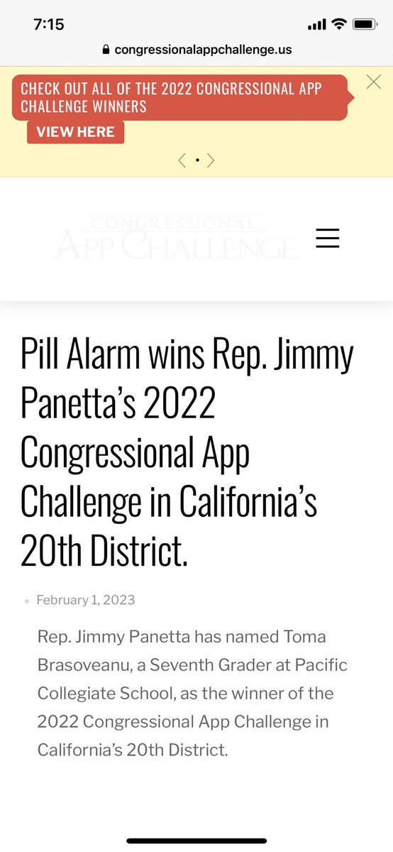 StephSumarna's tweet photo. This never gets old. Thanks @CongressionalAC for inspiring our Santa Cruz county students to create! So proud of our #codeforcongress crew 🤩 📱 https://t.co/Ec0QQ3ubFs