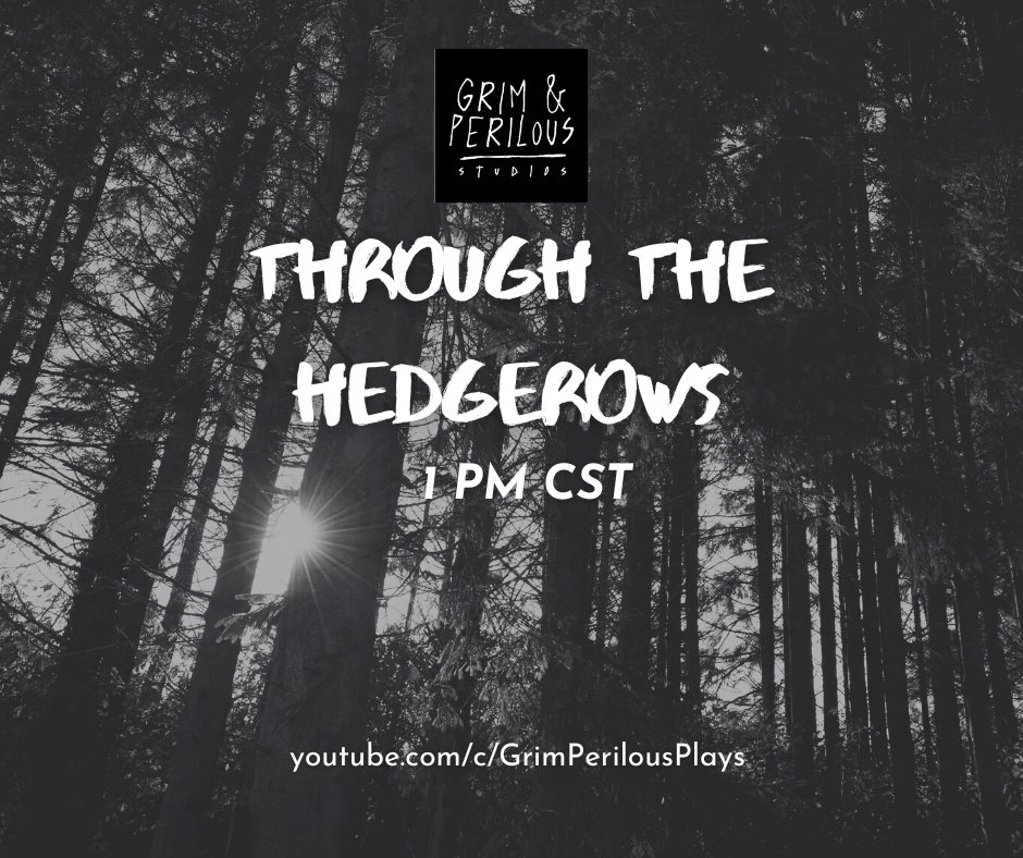 The stone-faced lady had her ears stolen. Now, if the crew wants to save more of their friends, they must confront a group of angry teenagers.

⏰ 1 PM CST
🔗 youtube.com/c/GrimPerilous…

#ttrpg #overthegardenwall #talesfromtheloop <a href="/FreeLeaguePub/">Free League Publishing</a>