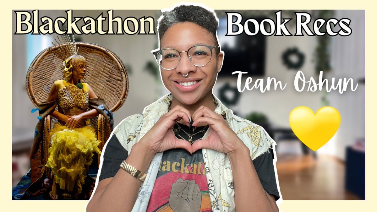 Book recs for Team Oshun! lots of love narratives, innovative fantasies, and heavy hitting contemporaries
watch at: youtu.be/QZyETYNMOfk