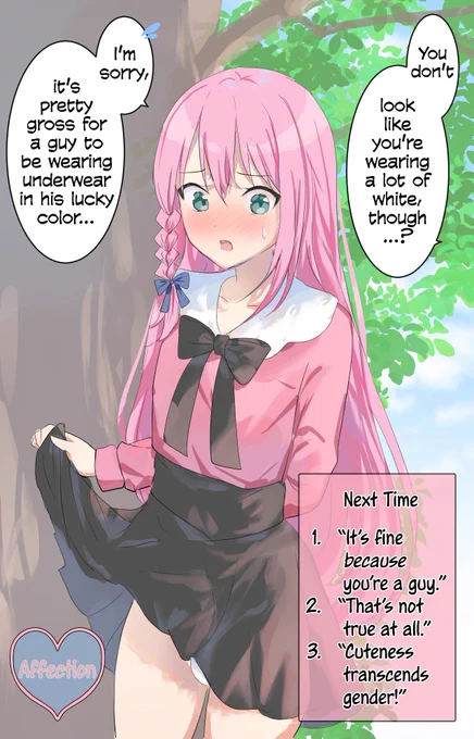 @mizukami_ICE A Femboy Whose Affection Points Go Up Based on Your Choices Ch. 5 by @mizukami_ICE  [EnglishTL/英訳!]

In collaboration with @ethylenescans 