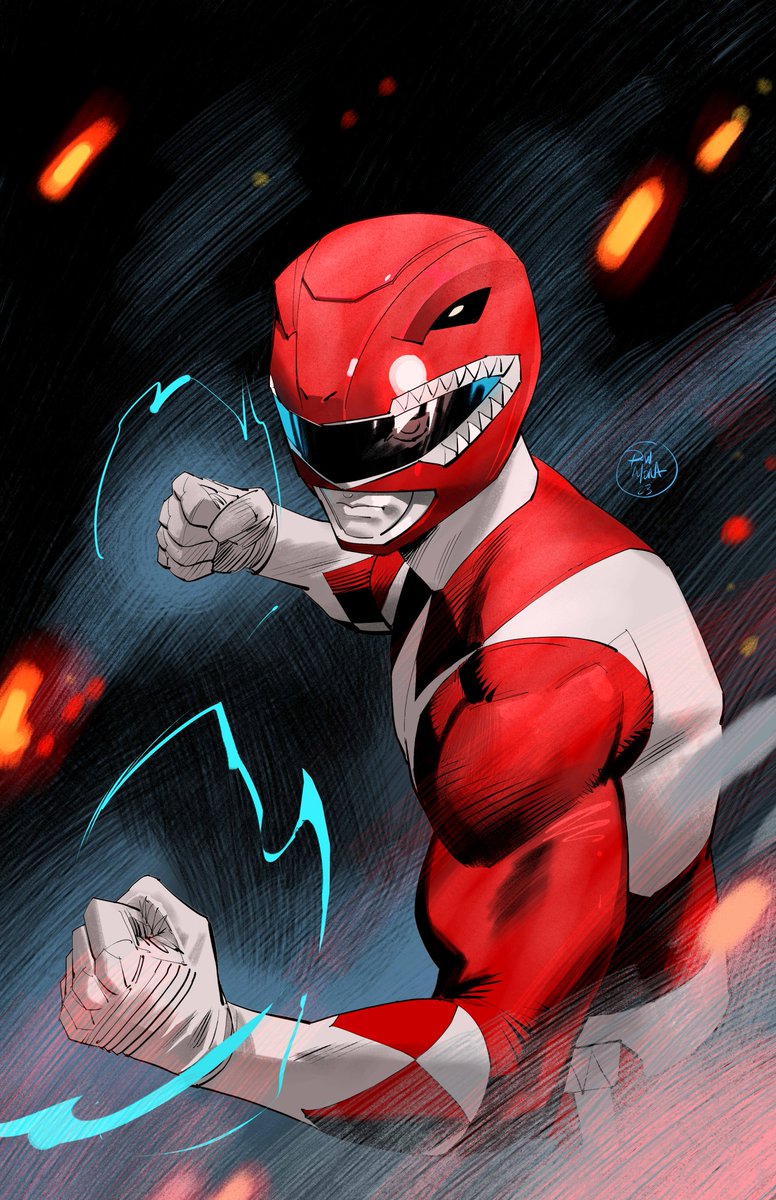 「1 hour skecth for   live stream, #mmpr 」|Dan Moraのイラスト
