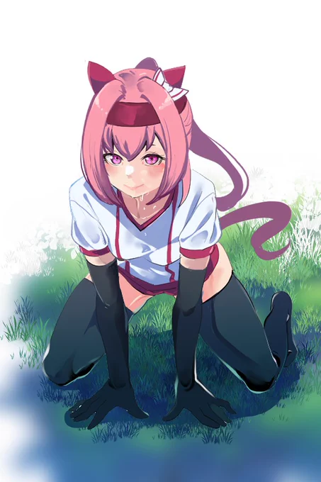 長手袋+ブルマのハルウララ 