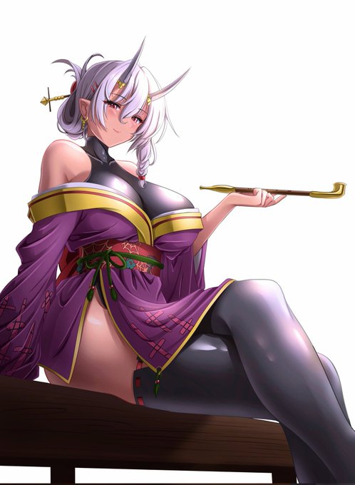 鬼のお姉さん(背景なしver) 