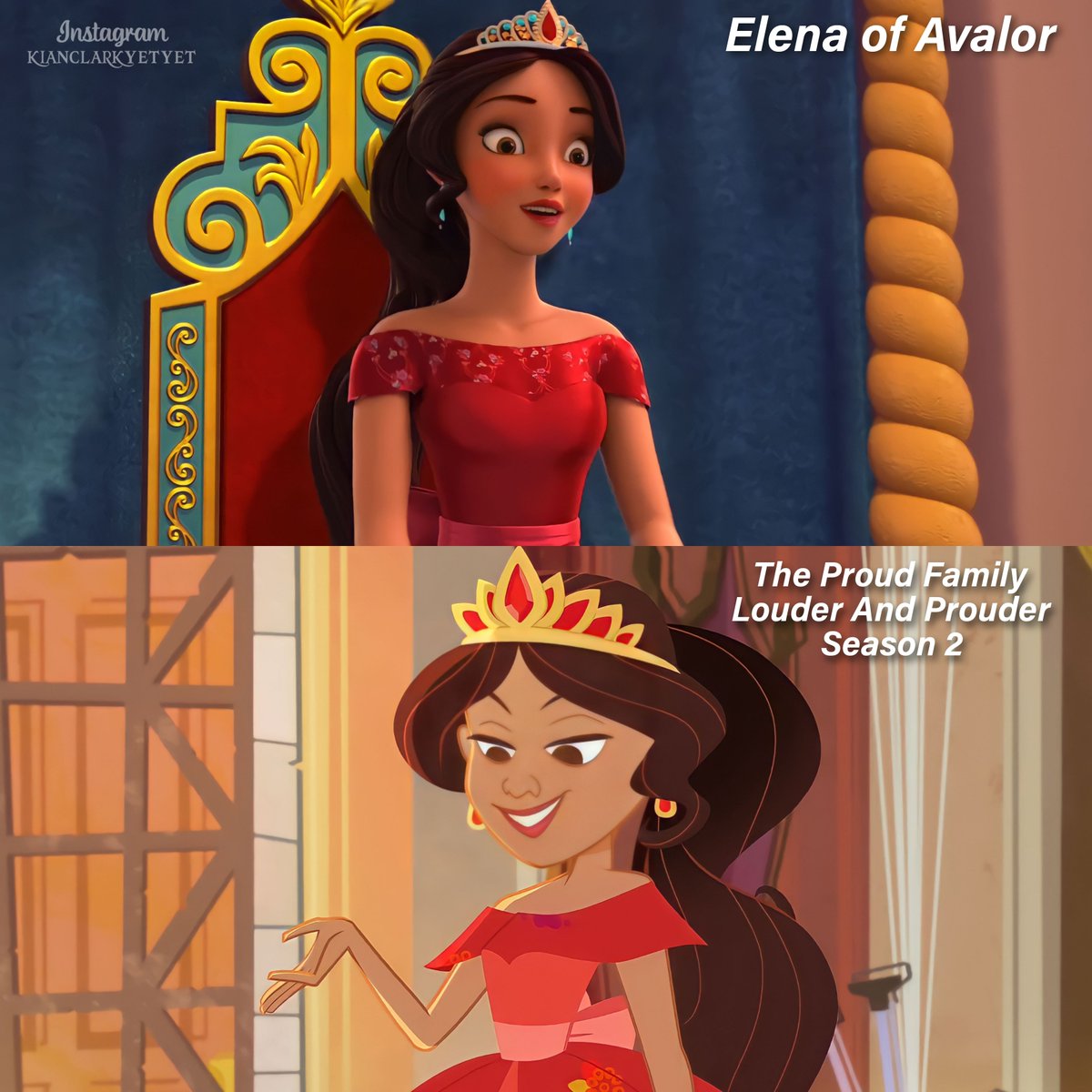 Princess Elena In 2 TV Shows.
Elena of Avalor. & The Proud Family: Louder And Prouder.

FOLLOW ME FOR MORE UPDATES!!!!

#ElenaOfAvalor #TheProudFamilyLouderAndProuder