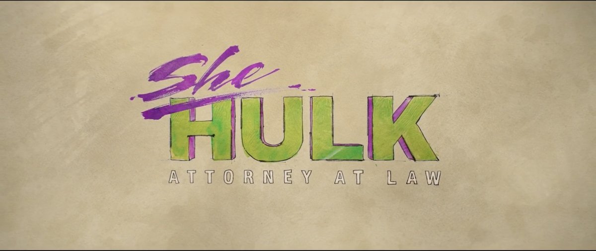 ArtoftheTitle's tweet photo. New! The end titles to Marvel's SHE-HULK: ATTORNEY AT LAW give us more hulk, this time in slick strokes of paint
Titles by: @GoTeamAspect
Illustrations by: @KaganMcLeod
https://t.co/TlGmfrGTay #SheHulk https://t.co/wfD6pF5gnI