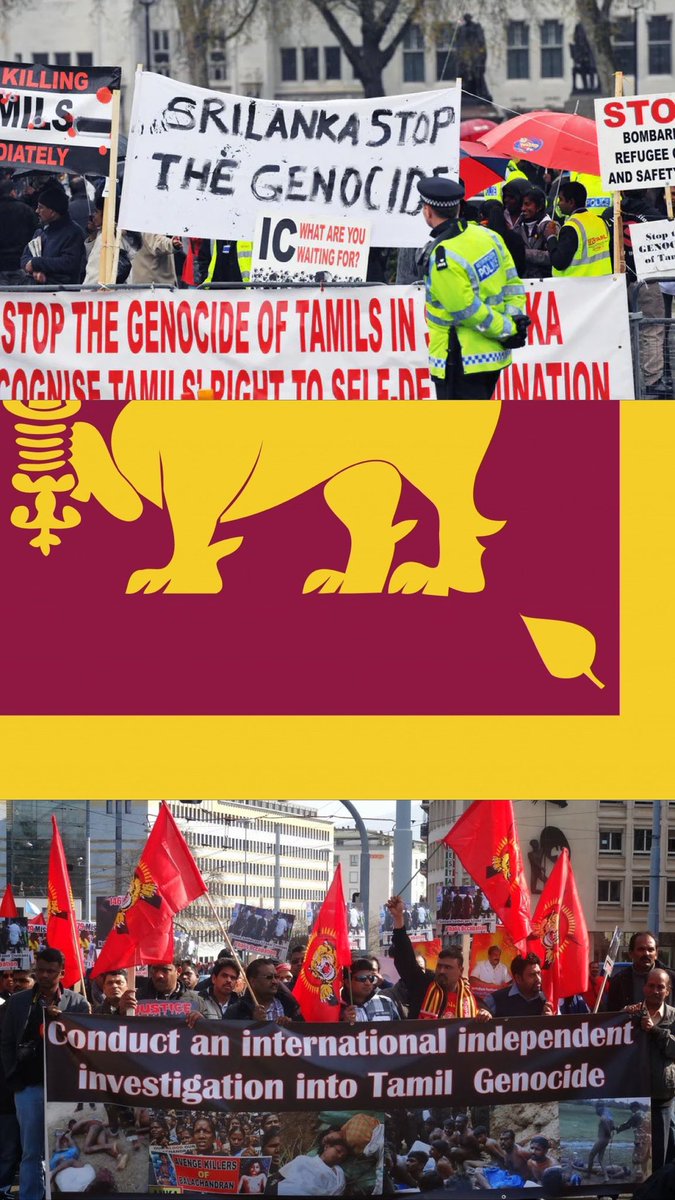 Happy Independence Day, Sri Lanka! 🇱🇰

*Click the images*

#IndependenceDaySL #LKA75 #NotMyIndependence #FreeTamilEelam