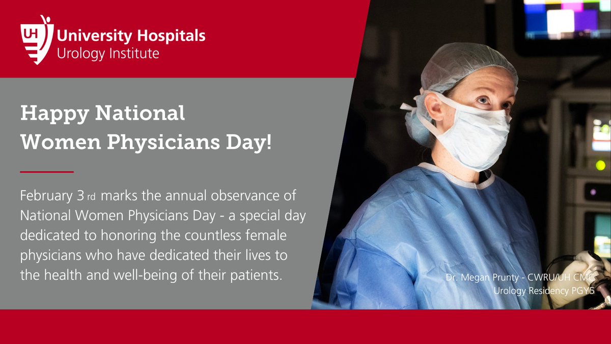 Today we honor female physicians across the country. On #NationalWomenPhysiciansDay, we recognize the steps taken by multiple generations of women in medicine and celebrate the talented female physicians who call <a href="/UHhospitals/">University Hospitals</a> home!
