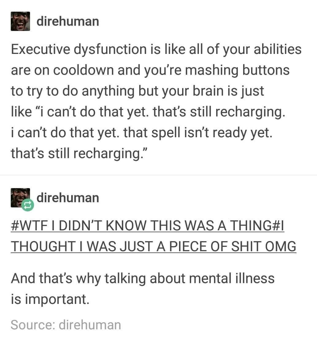 nanecakes's tweet image. My abilities are often on cooldown. 😅#adhd