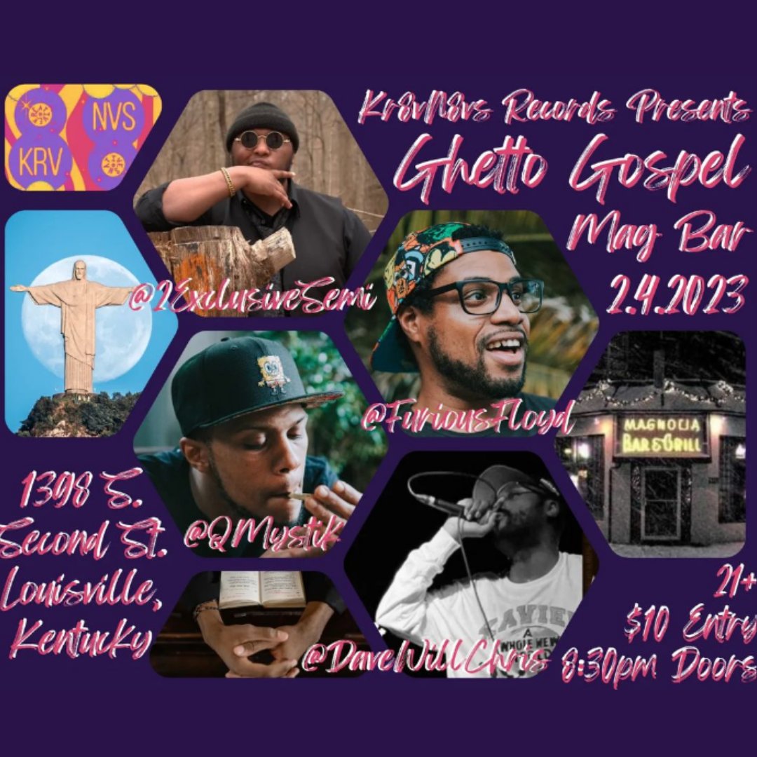 kr8vn8vsrecords's tweet photo. A release you dont want to miss. Go listen to Wait if you havent already heard it and leave a comment.
#TheGhettoGospel #FuriousFloydxQMystik #MagBar #2ExclusiveSemi #DaveWillChris #Kr8vN8vsRecords #OneTeamOneDreamAndShit https://t.co/TsjsBvR2rR