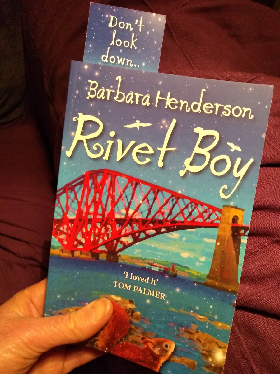 Excited to get my copy of #RivetBoy today and, diving right in, find William Arrol in Chap 1. I love John Nicol's plucky encounter with him,  Arrol's humanity and kindness shining through. Can't wait to read more @scattyscribbler @cranachanbooks @FriendsSeafield