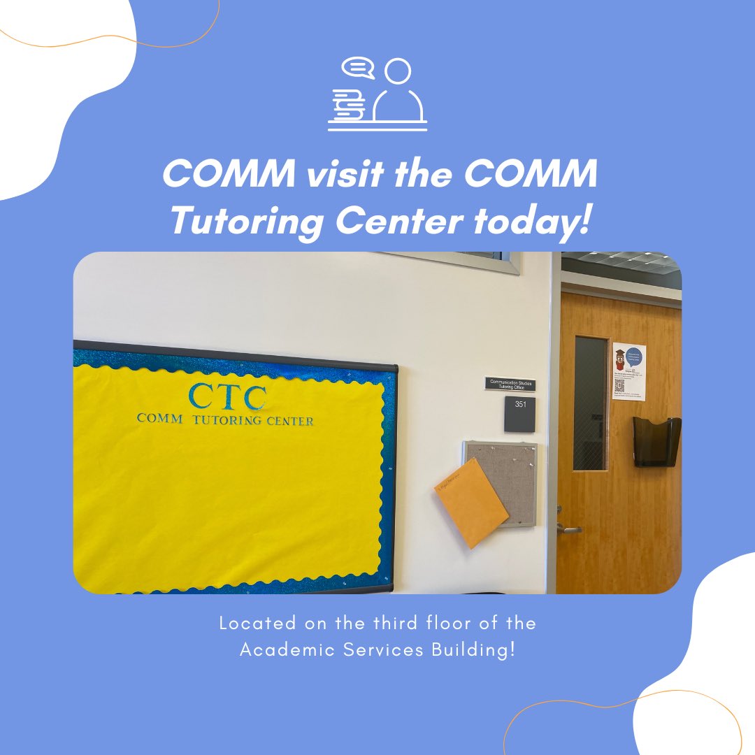 commcsulb's tweet photo. Ever needed help with a COMM course? The COMM tutoring center is now open to help YOUπ§ββοΈ! Come in and receive personalized help from one of their many peer mentors.
β
For more information check out their Instagram: @csulbctc!
β
#CSULBCTC #COMMstudies #CSULBCOMM #CSULB https://t.co/kHSkyCPSVh