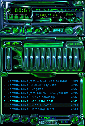 3CC0__'s tweet photo. Winamp skins (1999-2001) https://t.co/PhkSHLv2Q7