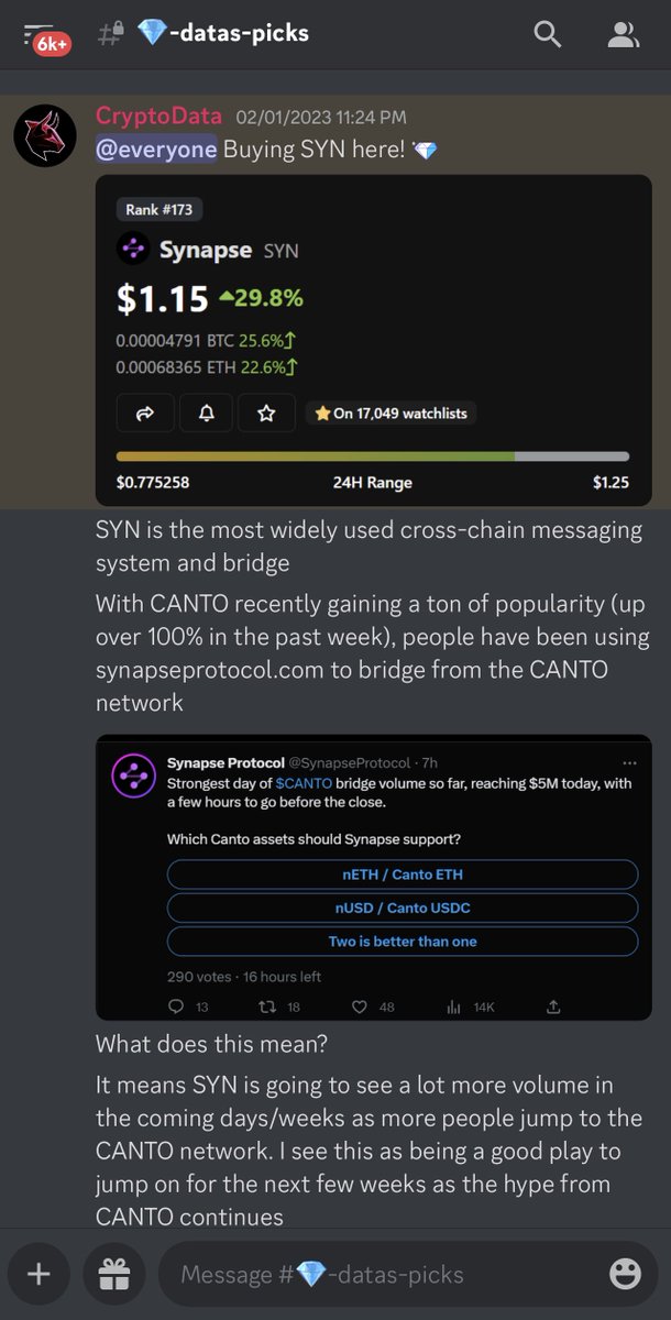 CryptoData tweet media